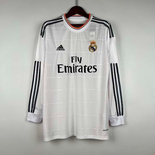 Tailandia Camiseta Real Madrid Replica Primera Ropa ML Retro 2013 2014